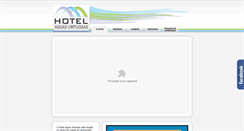 Desktop Screenshot of hotelaguasvirtuosas.com.br